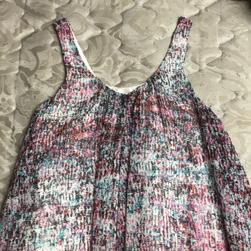 colorful flowy dress